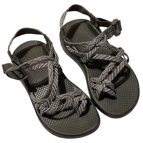 Chaco Shoes - Chaco Women’s Size 6 Z/Cloud Sport Sandals Strappy Adjustable Hiking Gray Black